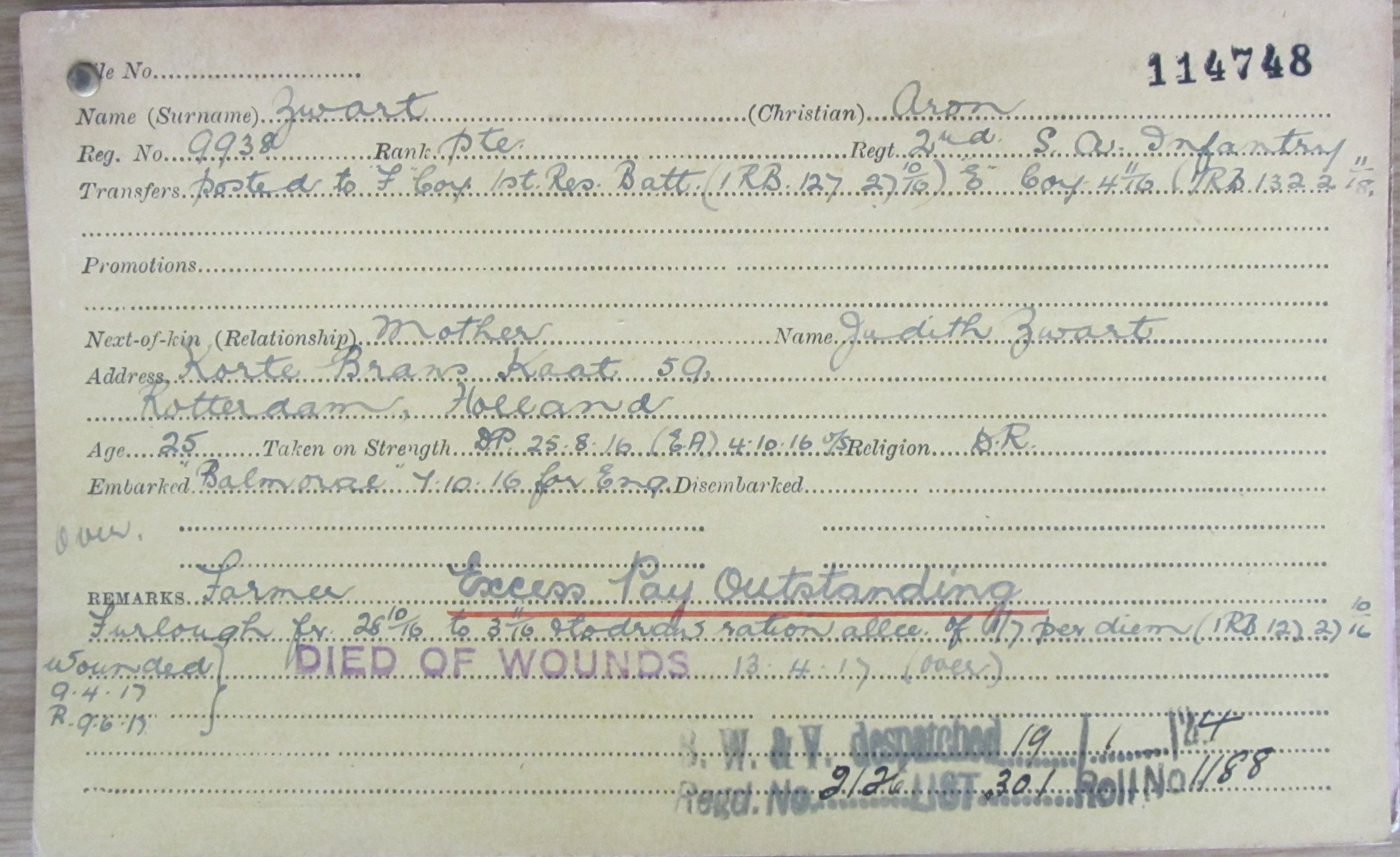 Photo from /search/photos/Archive WW1 Cards/Last Name - Z/zwart_a.jpg